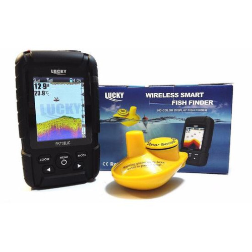 Беспроводной цветной эхолот Lucky wireless FF 718 LIC-W