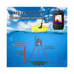 Беспроводной эхолот Lucky FL 168 LiC-W
