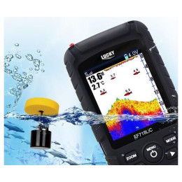 Беспроводной цветной эхолот Эхолот Lucky FF 718 LIС