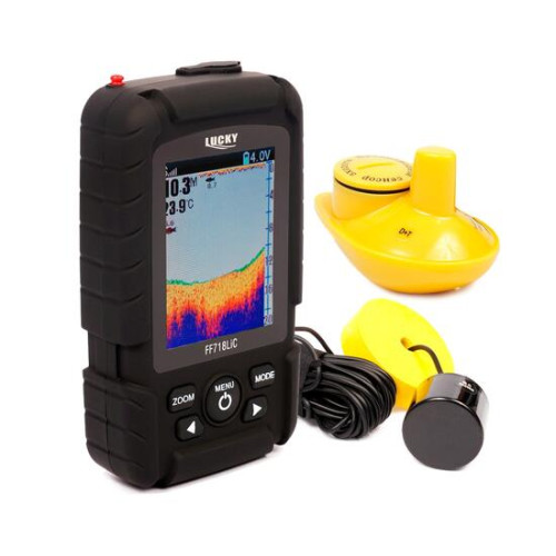Беспроводной цветной эхолот Эхолот Lucky FF 718 LIС