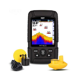 Беспроводной цветной эхолот Lucky FF 718 LIC D (двухлучевой)