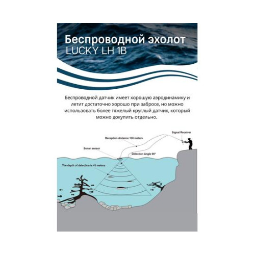 Беспроводной эхолот Lucky LH 1B