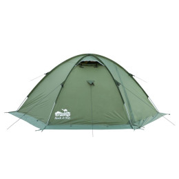 Палатка Экспедиционная Tramp Rock 2 Green (V2)