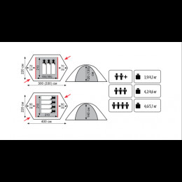 Палатка Экспедиционная Tramp Rock 4 (V2)