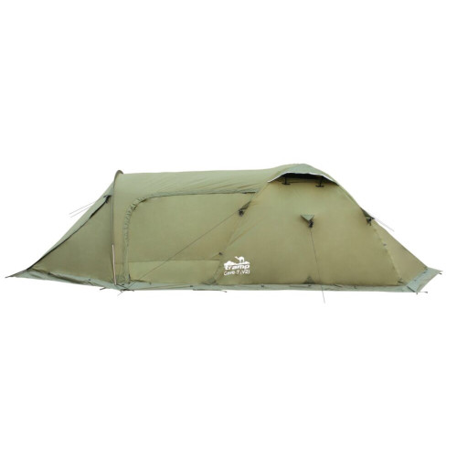 Палатка Экспедиционная Tramp Cave 3 Green (V2)