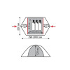 Палатка Экспедиционная Tramp Peak 3 Green (V2)