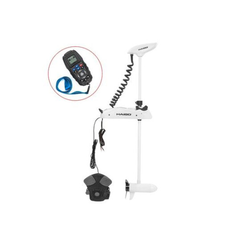 Электромотор лодочный Haibo iPenguin P65 c GPS якорем