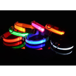 Ошейник с подсветкой для собаки