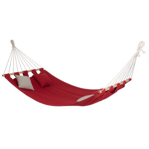 Гамак с брусками Алый