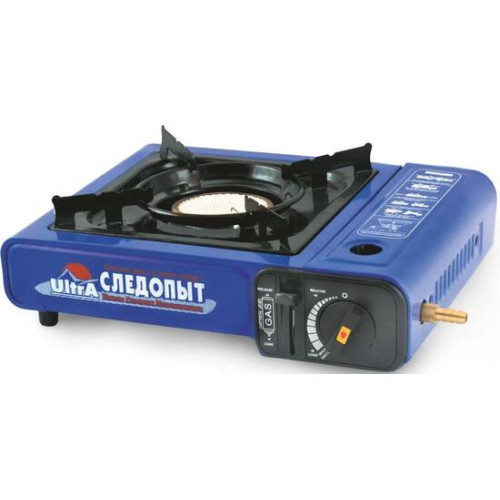 Плита наст. газовая СЛЕДОПЫТ "UltrA", керамическая (с переходником)