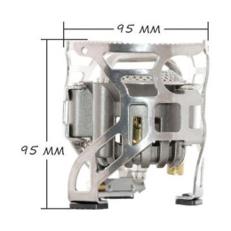 Плита порт. газовая СЛЕДОПЫТ "Огненная буря" (с газогенератором)