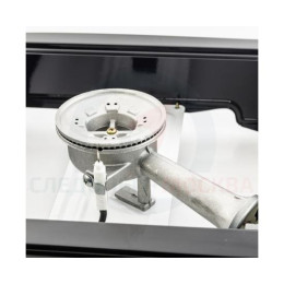 Плита настольная газовая Следопыт Black PF-GST-N10 с переходником