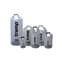 Гермомешок Tramp прозрачный 70 л (TRA-108)