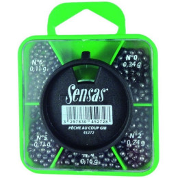 Грузила Sensas Normal Shot Дробинка Набор
