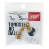 Груз-головки LJ Pro Series TUNGSTEN JIG BALL вольф. разбор. 005г 2шт.