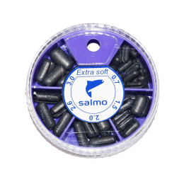 Грузила Salmo EXTRA SOFT малый 5 секц. 0,7-3,0г 060г набор 3