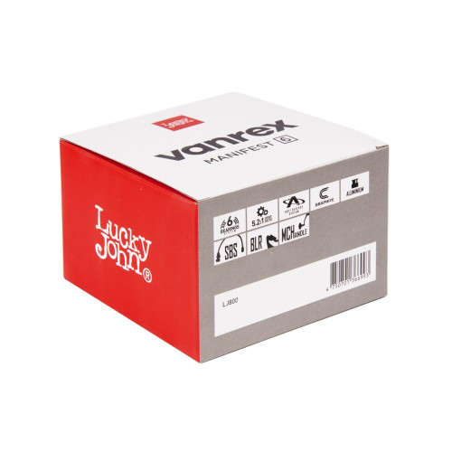 Катушка безынерц. Lucky John Vanrex MANIFEST 6 3000FD