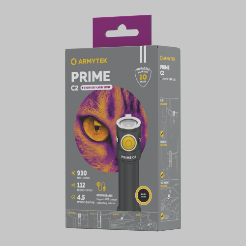 Armytek Prime C2 Magnet USB Warm