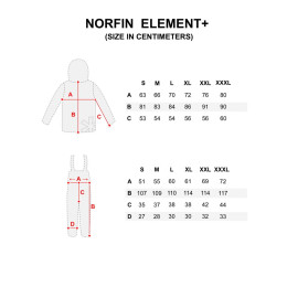 Костюм зим. Norfin ELEMENT + 05 р.XXL