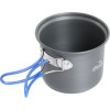 Котелок туристический Tramp с крышкой-сковородой из анодированного алюминия 1 л TRC-039