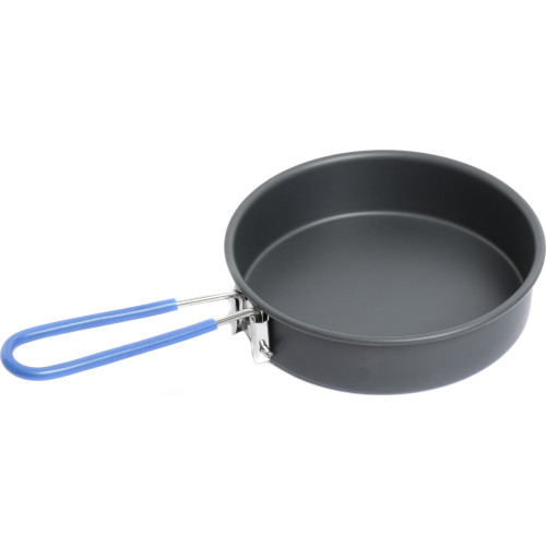 Котелок туристический Tramp с крышкой-сковородой из анодированного алюминия 1 л TRC-039