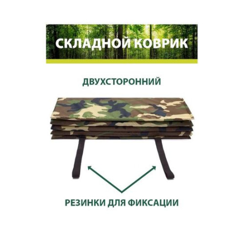 Коврик туристический складной BAY (камуфляж)