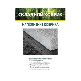 Коврик туристический складной BAY (камуфляж)