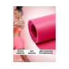 Коврик туристический ISOLON Fitness 1400х500х5 фуксия