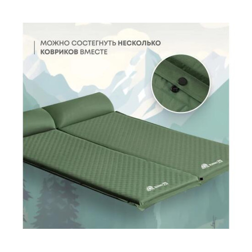 Коврик туристический RSP Sunny 75, зеленый