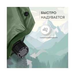 Коврик туристический RSP Sunny 75, зеленый