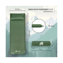 Коврик туристический RSP Sunny 75, зеленый