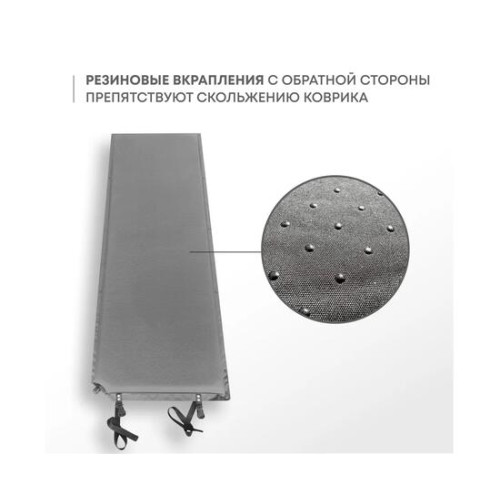 Коврик туристический RSP Velour 50, серый