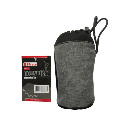 Подушка дорожная под шею BTrace Air (оранжевый/серый)