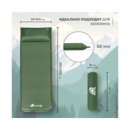 Коврик туристический RSP Sunny 50, зеленый