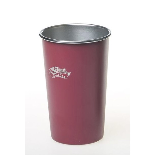 Стакан металлический Tramp 450 мл бордовый