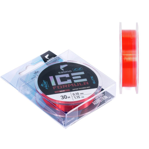 Леска моно. зим. Salmo Elite ICE FORMULA Wine red 030/012