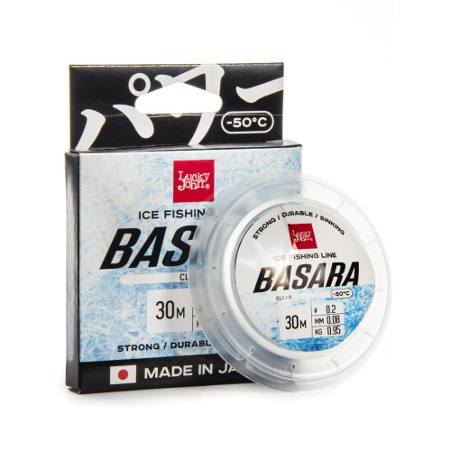 Леска моно. зим. Lucky John BASARA Clear 030/018