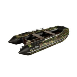 Надувная лодка Адмирал 335 Камуфляж Зеленый