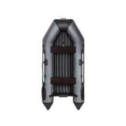 Надувная лодка Аква 2800 НДНД графит/черный