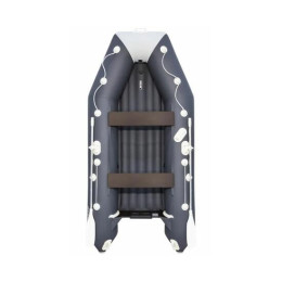 Надувная лодка Аква 2800 НДНД светло-серый/графит