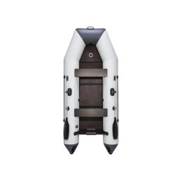 Надувная лодка Аква 3200 НДНД графит светло серый