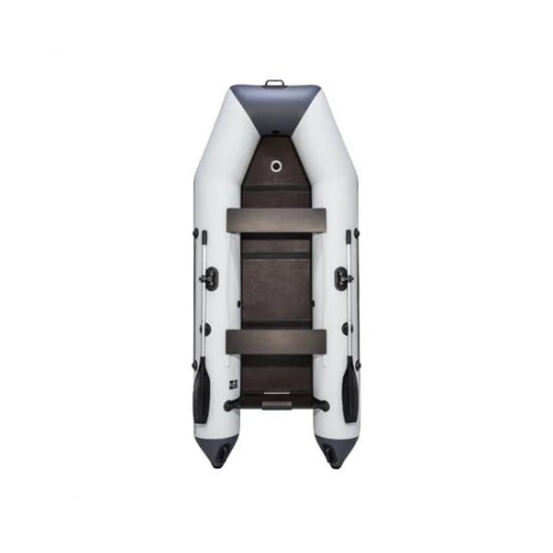 Надувная лодка Аква 3200 НДНД графит светло серый