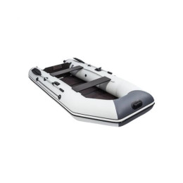 Надувная лодка Аква 3200 НДНД графит светло серый