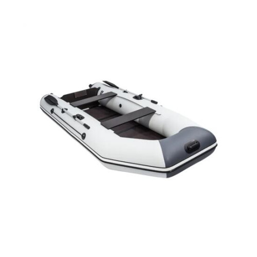 Надувная лодка Аква 3200 НДНД графит светло серый