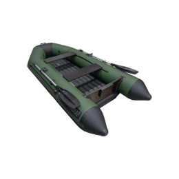 Надувная лодка Аква 2800 НДНД зеленый/черный