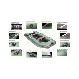 Надувная лодка Аква 2900 СК