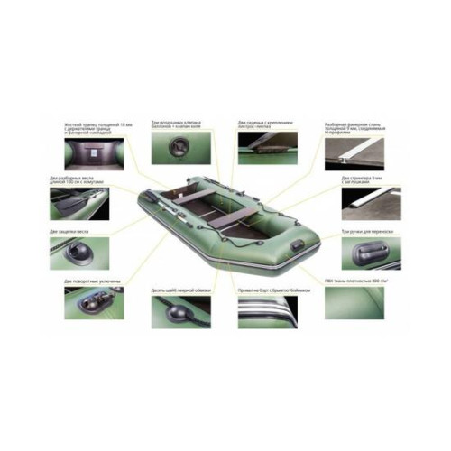 Надувная лодка Аква 2900 СК