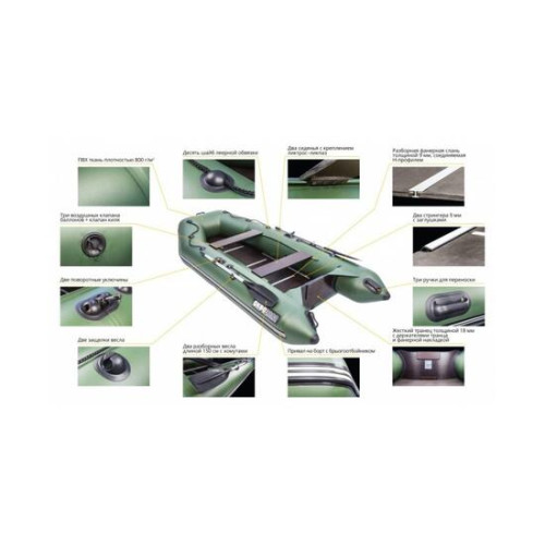 Надувная лодка Аква 2900 СК