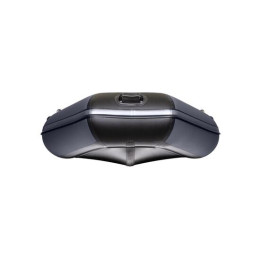 Надувная лодка Аква 2900 (слань-книжка, киль) графит/черный