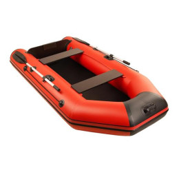 Надувная лодка Аква 2800 красный-черный